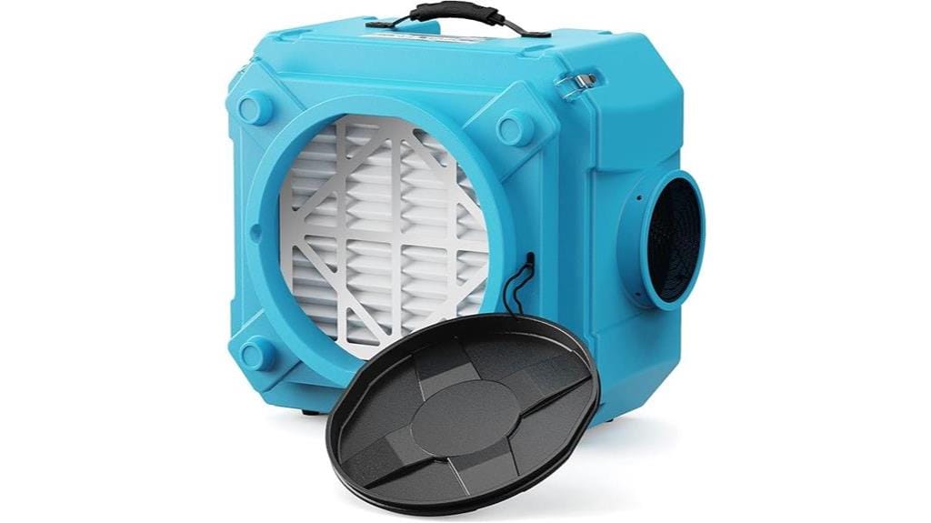 three stage air filtration system