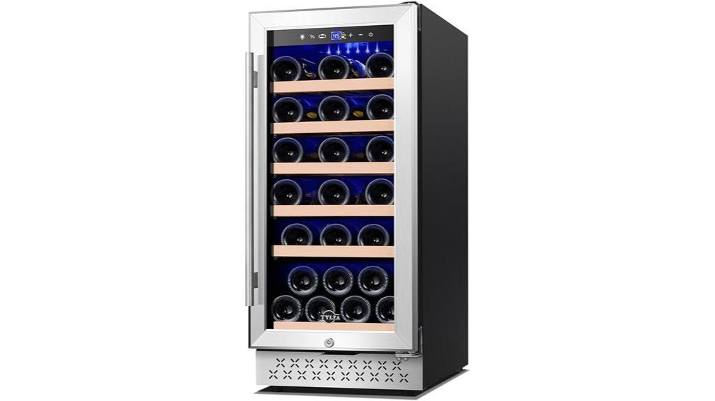 tylza 15 inch wine cooler