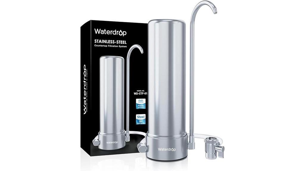 waterdrop countertop filter system