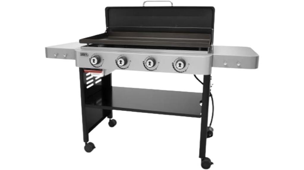 weber 36 black griddle