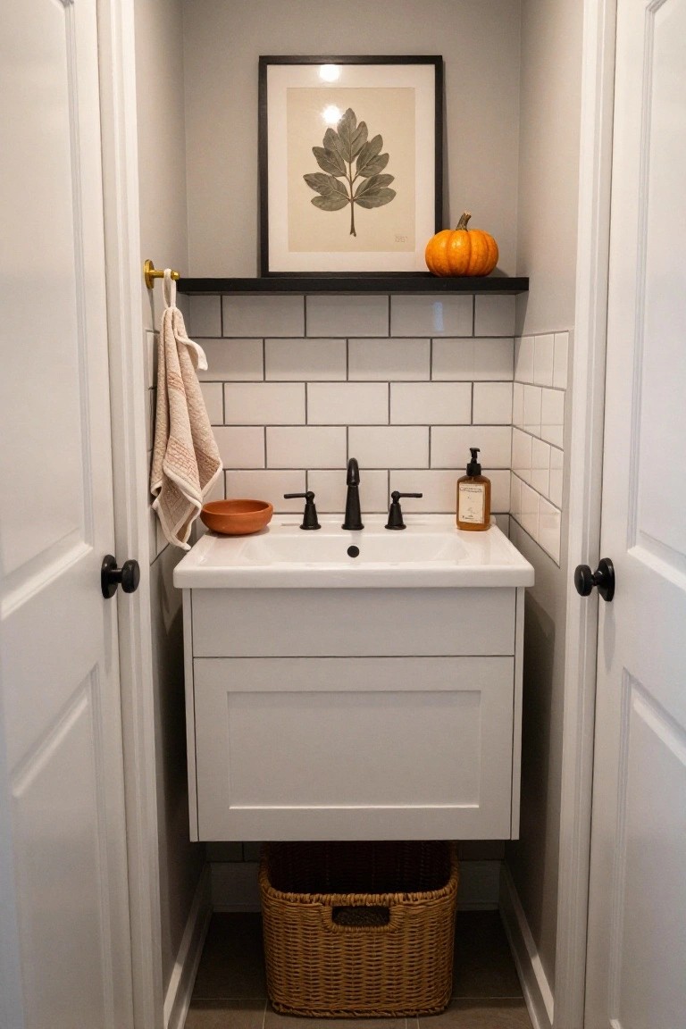 Pumpkin on the Shelf
